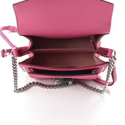 MCM Calfskin Studded Mini Patricia Crossbody Bag Sugar Pink 5 of 11