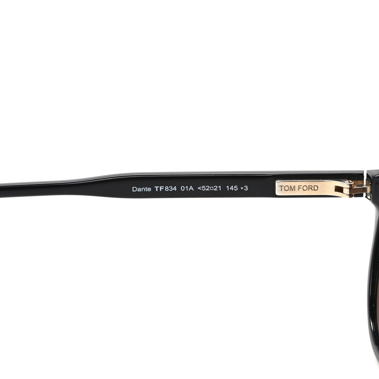 Tom Ford Dante Sunglasses TF834 Black 7 of 8