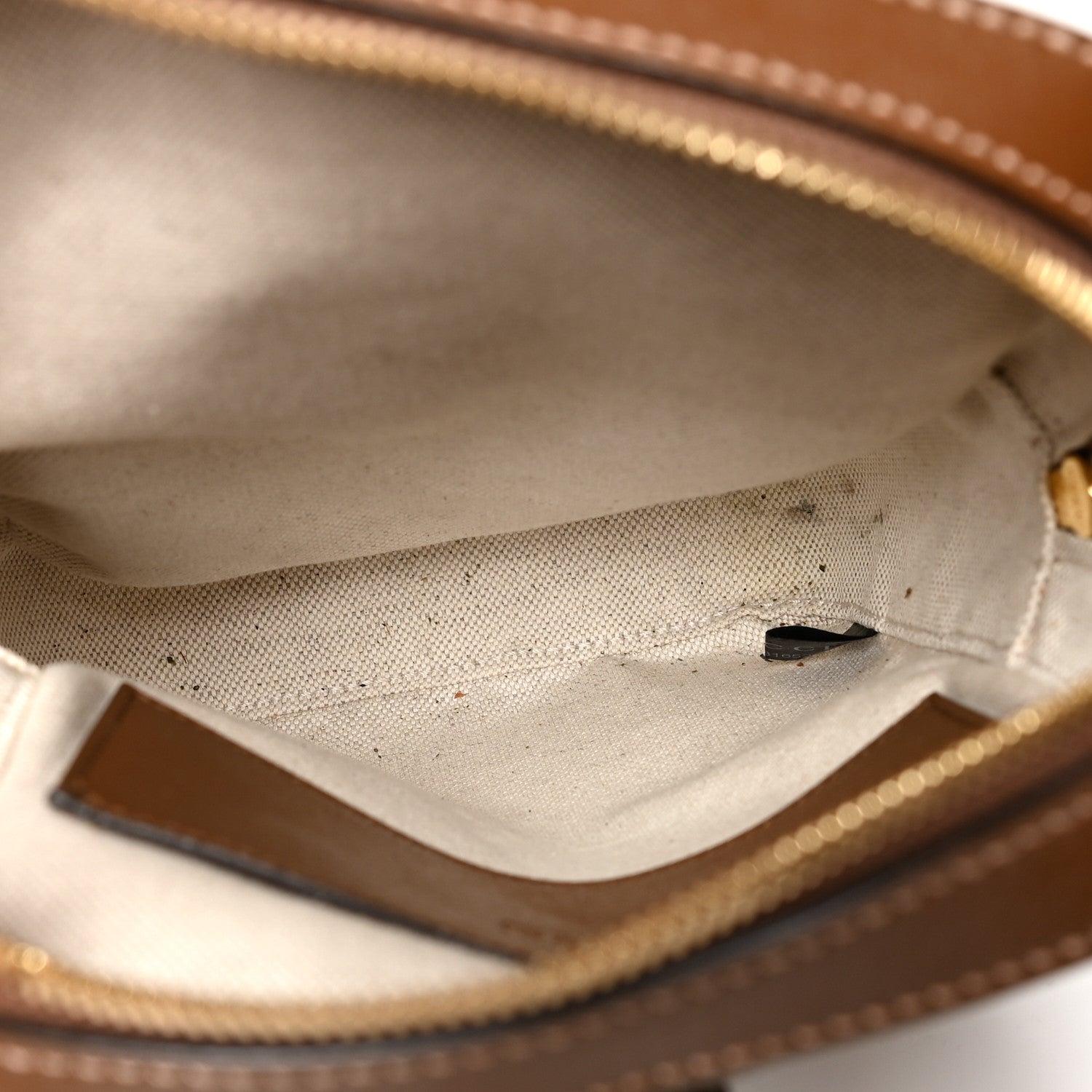 Gucci GG Supreme Monogram Sling Backpack Brown 4 of 11
