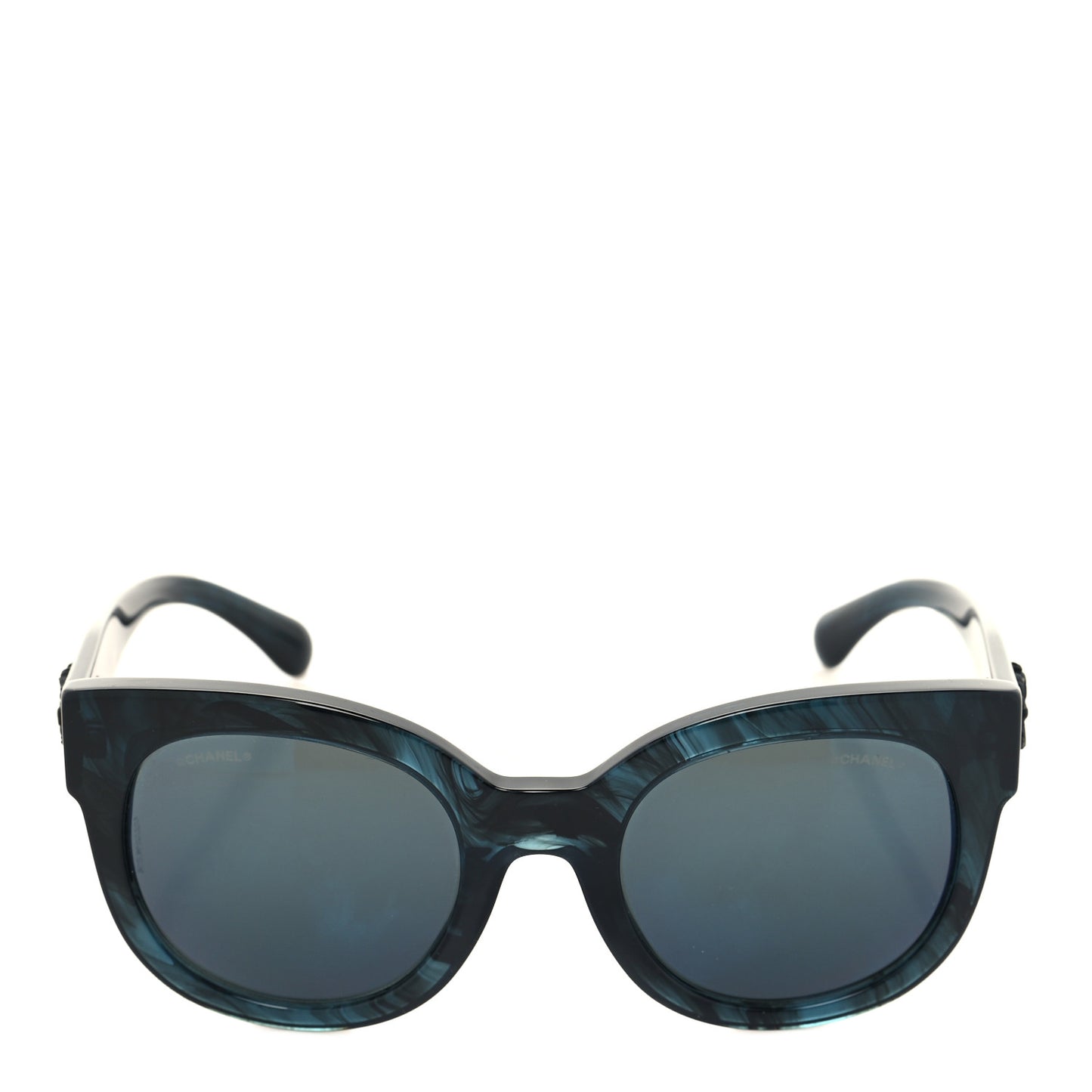 Acetate Butterfly Signature CC Sunglasses 5358 Dark Blue