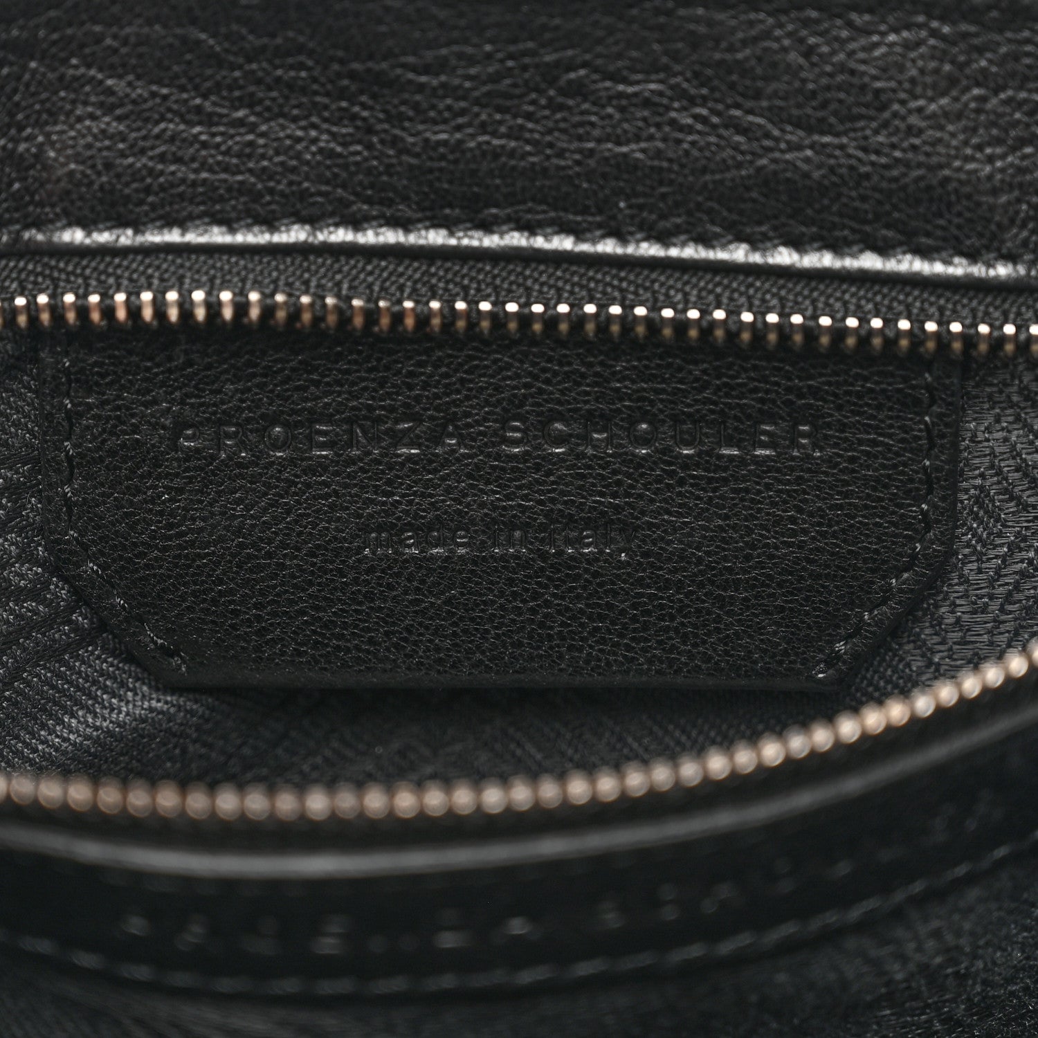 Proenza Schouler Lambskin PS1 Pochette Clutch Black 7 of 7