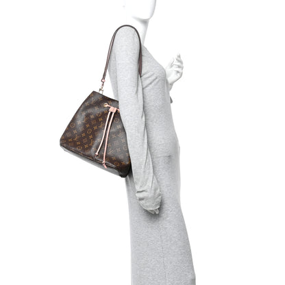 Louis Vuitton Monogram Neonoe MM Rose Poudre 2 of 9