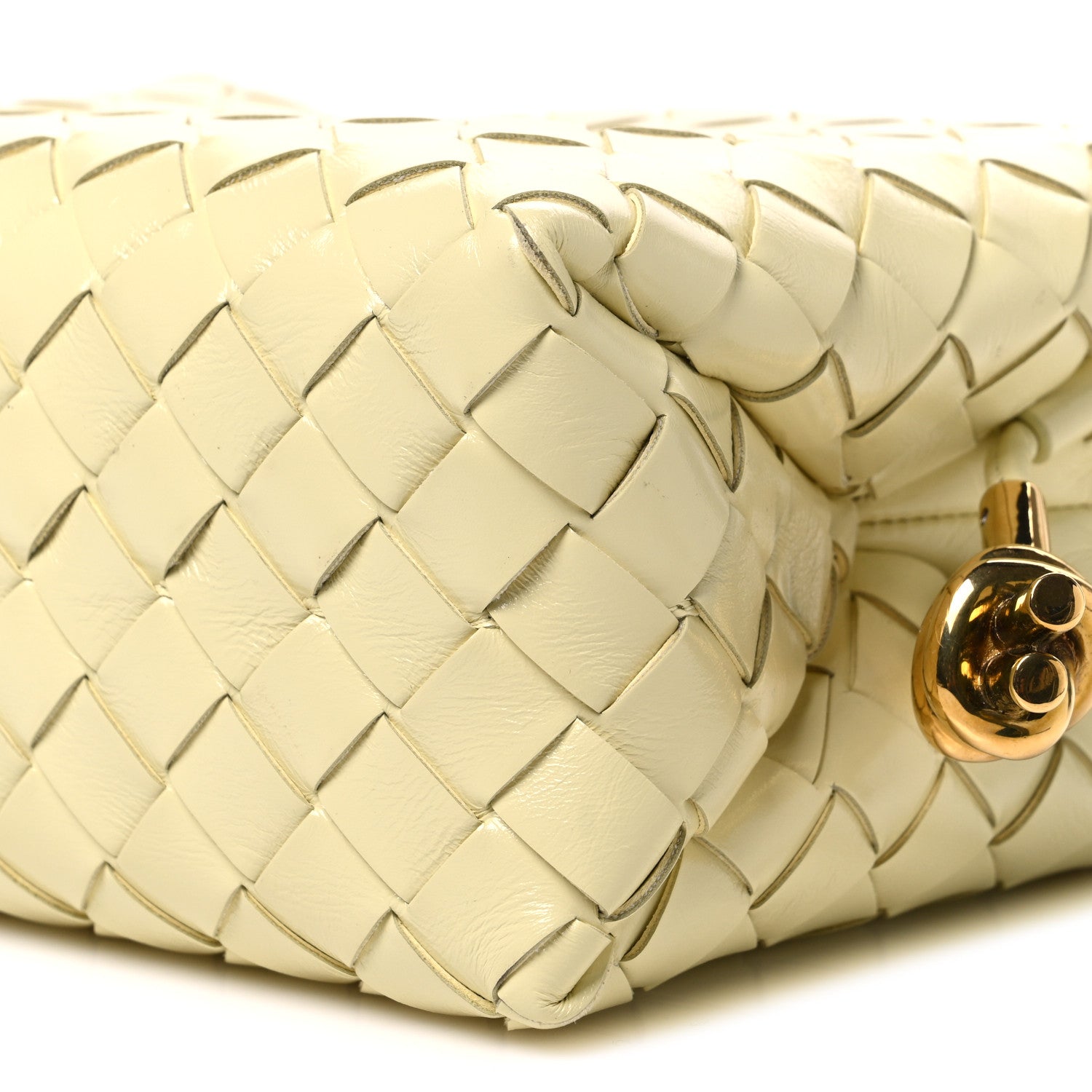 Bottega Veneta Nappa Intrecciato Small Loop Camera Bag Ice Cream 9 of 9