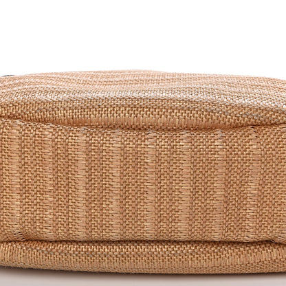 Gucci Straw Medium Pelham Shoulder Bag Off White 12 of 12