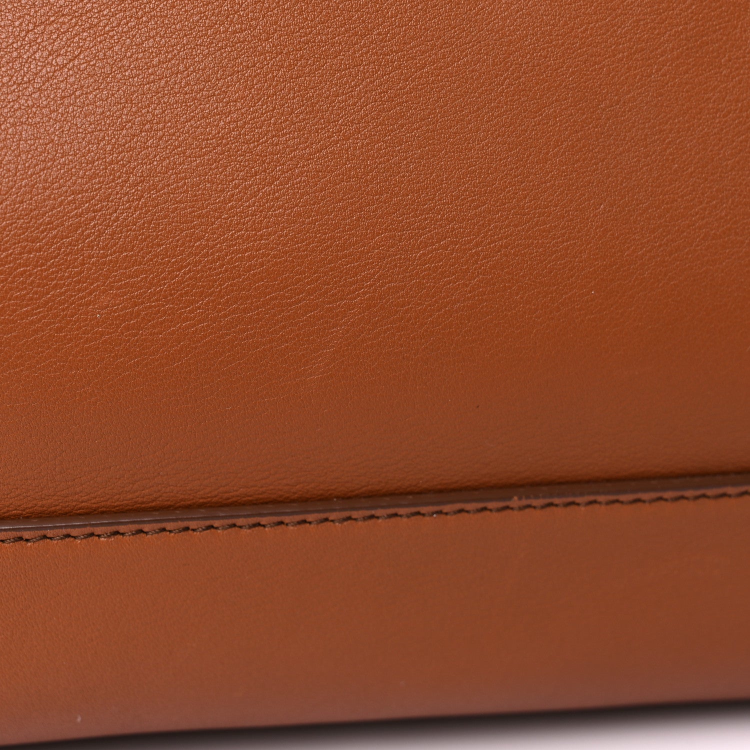 Salvatore Ferragamo Calfskin Medium Verve Double Zip Tote Brown 10 of 13