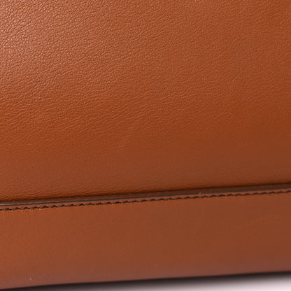 Salvatore Ferragamo Calfskin Medium Verve Double Zip Tote Brown 10 of 13