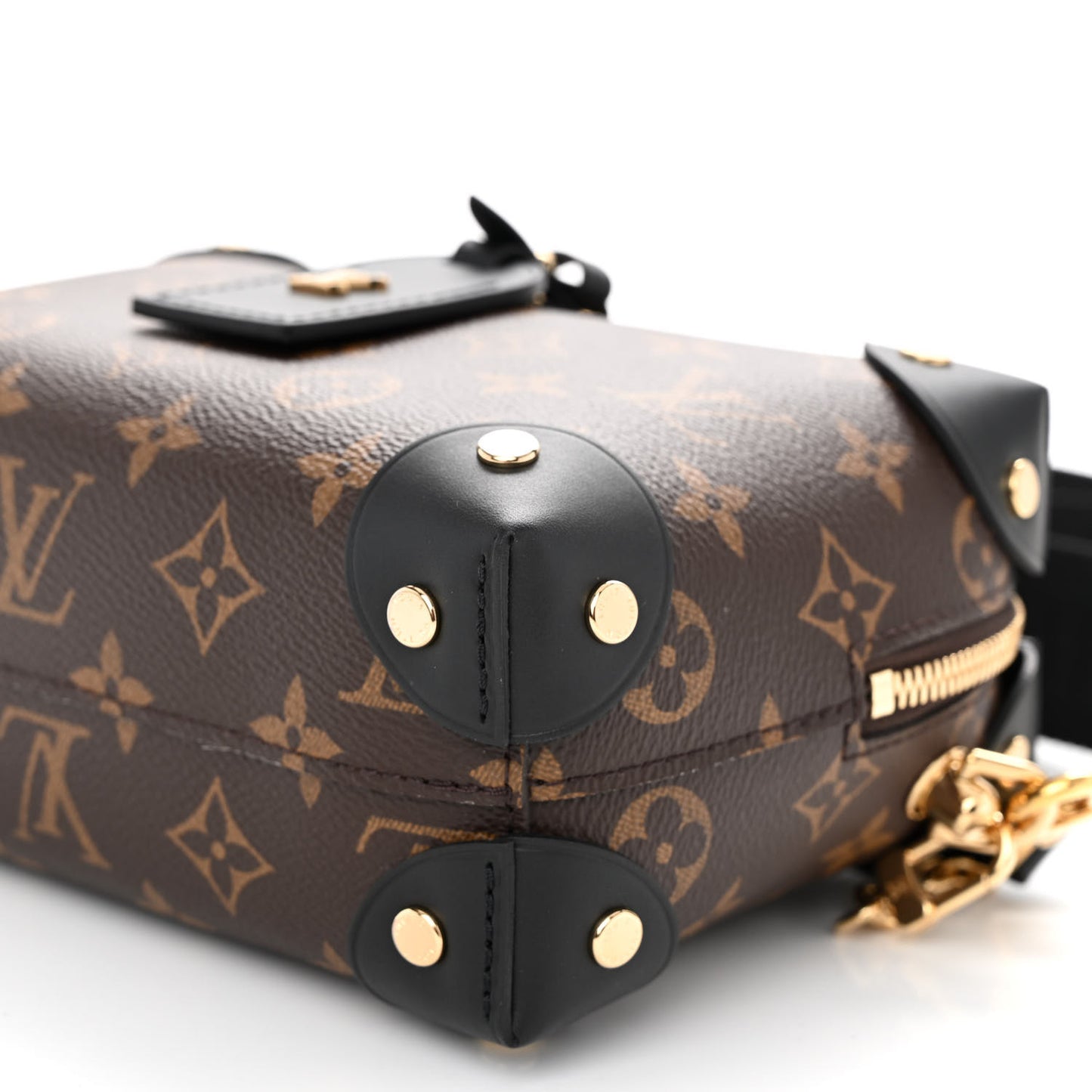 Monogram Petite Malle Souple Black