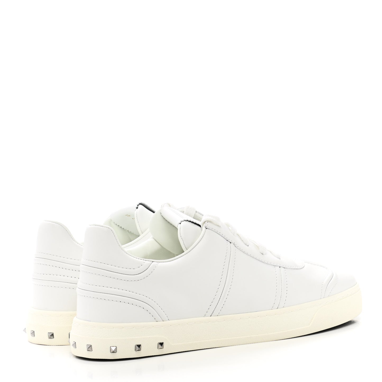 Calfskin Womens Flycrew Sneakers 41 White