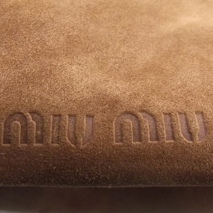 Miu Miu Suede Tote with Leather Pochette 12 of 12