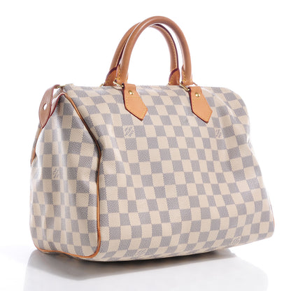 Louis Vuitton Damier Azur Speedy 30 3 of 7