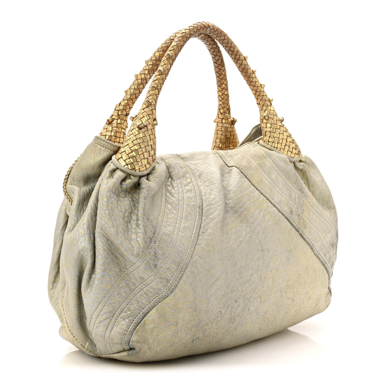 Nappa Nuvolata Bimetal Spy Oro Argento