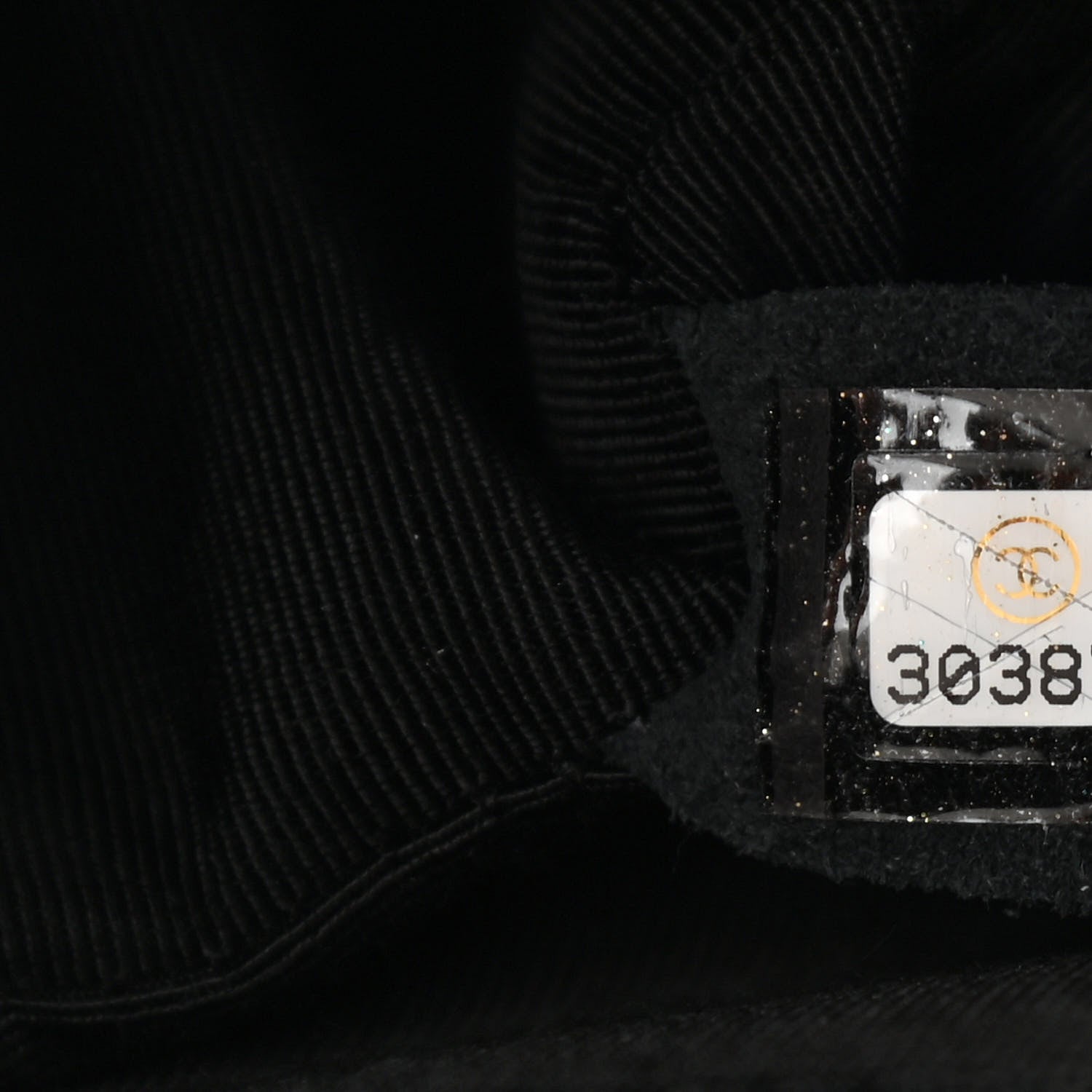 Chanel Caviar Chevron Quilted Medium Boy Flap Black 7 of 11