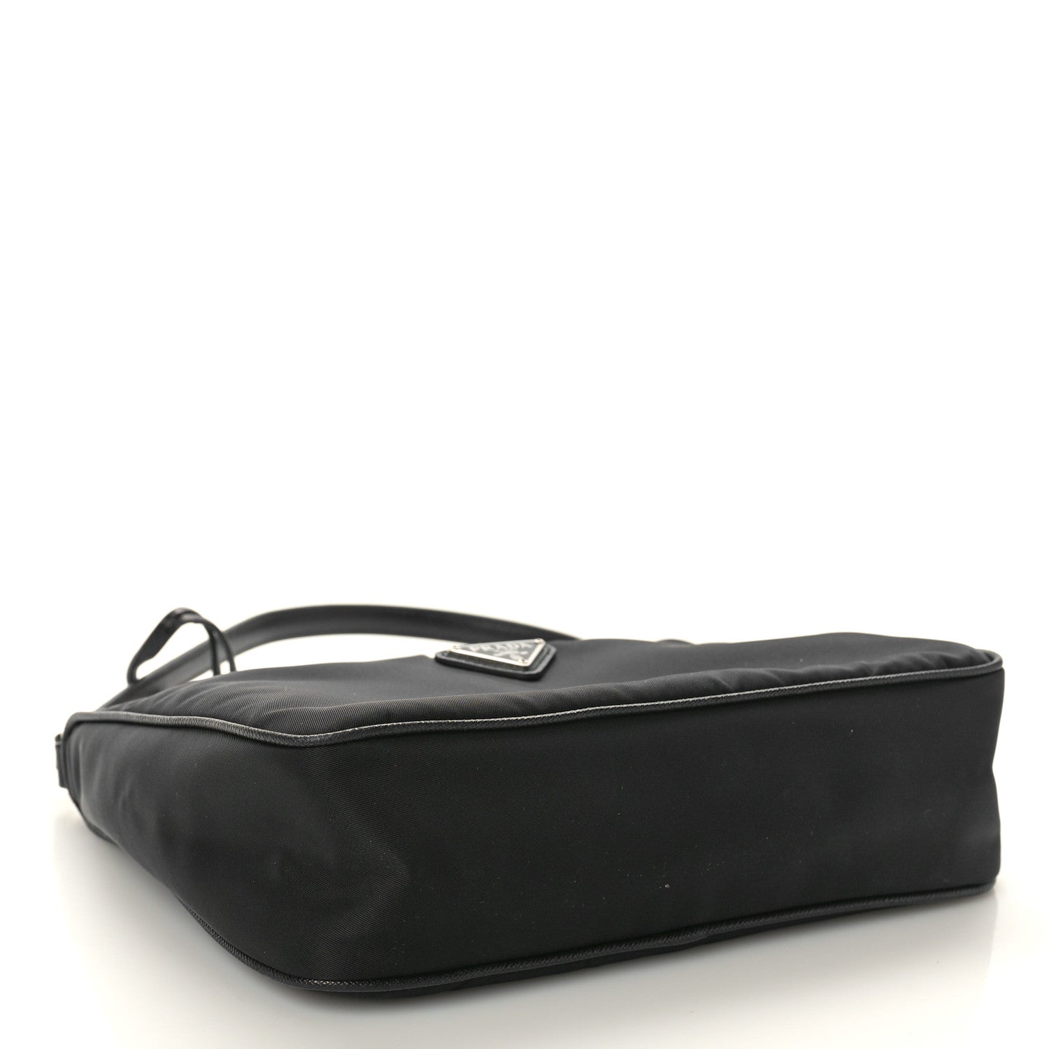 Prada Tessuto Nylon Saffiano Mini Re-Edition 2005 Bag Black 4 of 10
