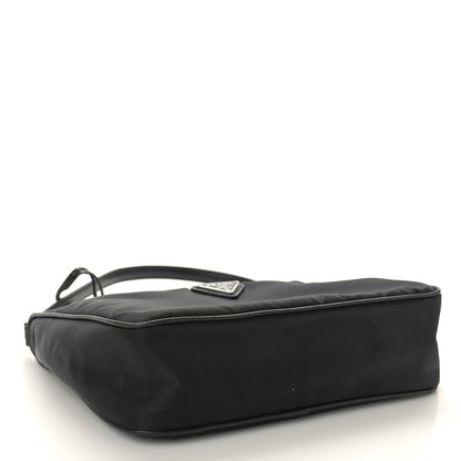 Prada Tessuto Nylon Saffiano Mini Re-Edition 2005 Bag Black 4 of 10
