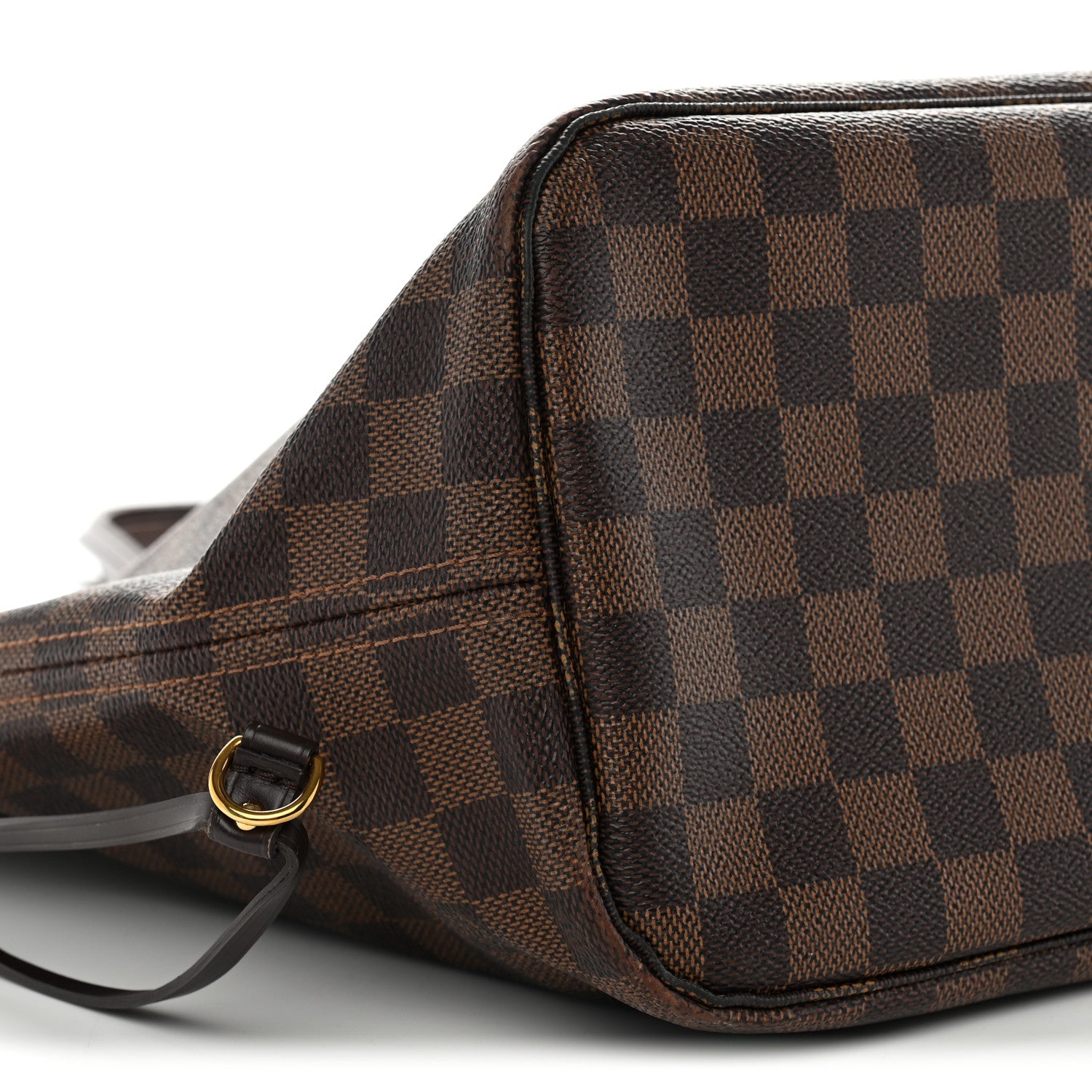 Louis Vuitton Damier Ebene Neo Neverfull MM Rose Ballerine 7 of 10