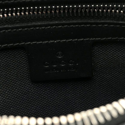 Gucci Soft GG Supreme Monogram Web Belt Bag Black Grey 6 of 10