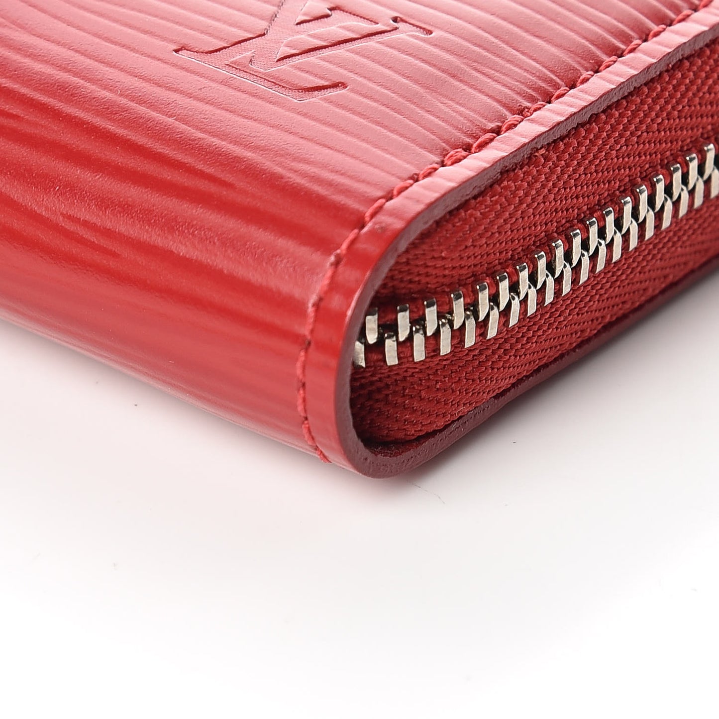 Epi Zippy Coin Purse Rubis