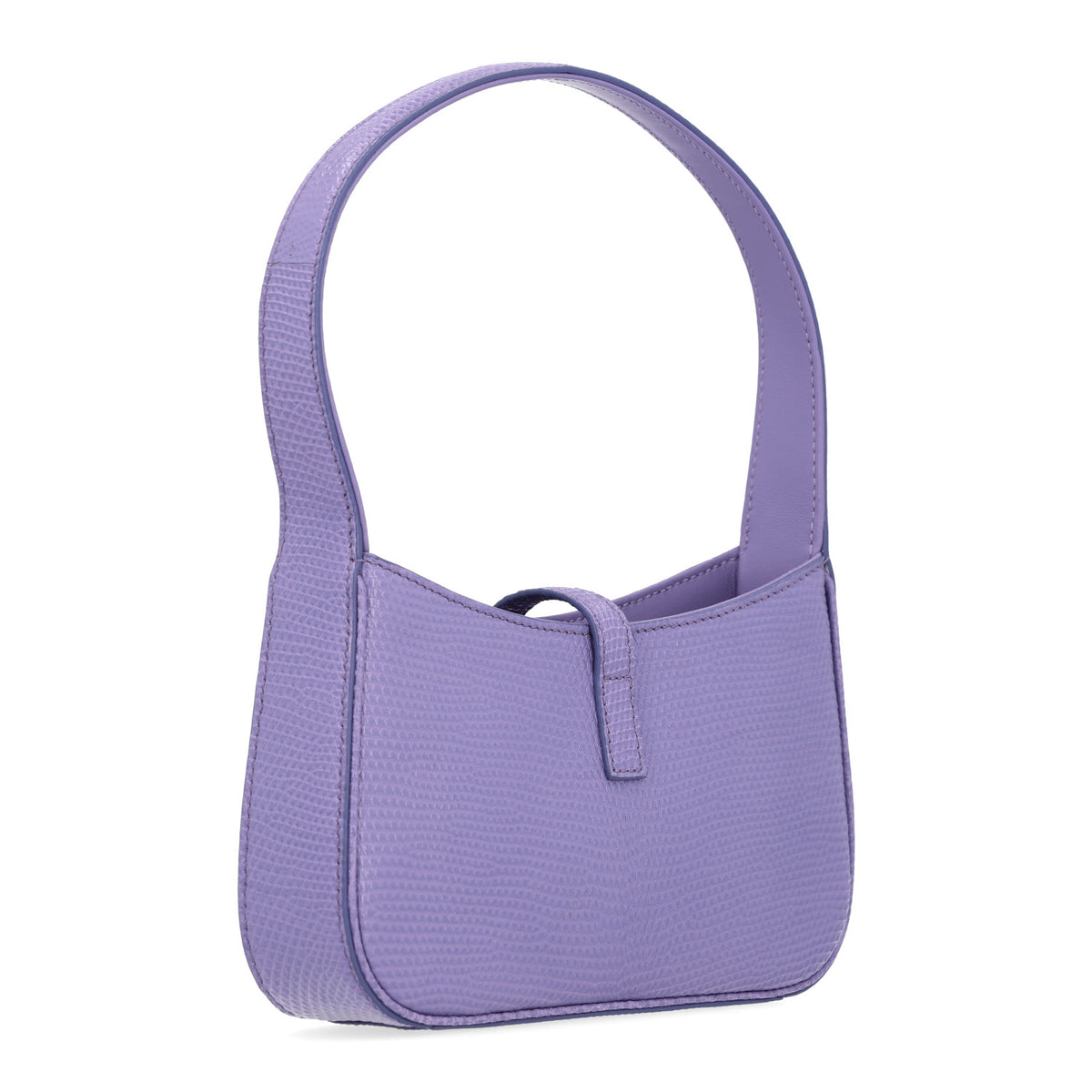 Saint Laurent Lizard Le 5 A 7 Mini Hobo Lilac 3 of 10