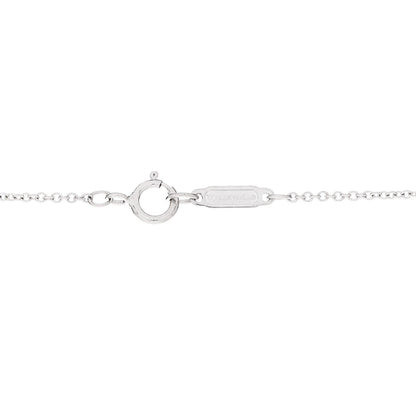 Tiffany Platinum 18K White Yellow Gold Pearl Diamond Frog Necklace 5 of 7
