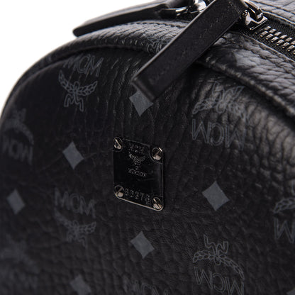 MCM Visetos Medium Side Studs Stark Backpack Black 9 of 9
