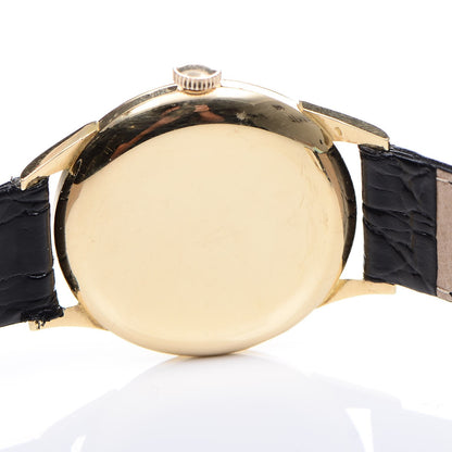 IWC 18K Yellow Gold Crocodile 35mm Schaffhausen Automatic Watch 5 of 9