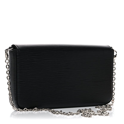 Louis Vuitton Epi Pochette Felicie Black 4 of 12