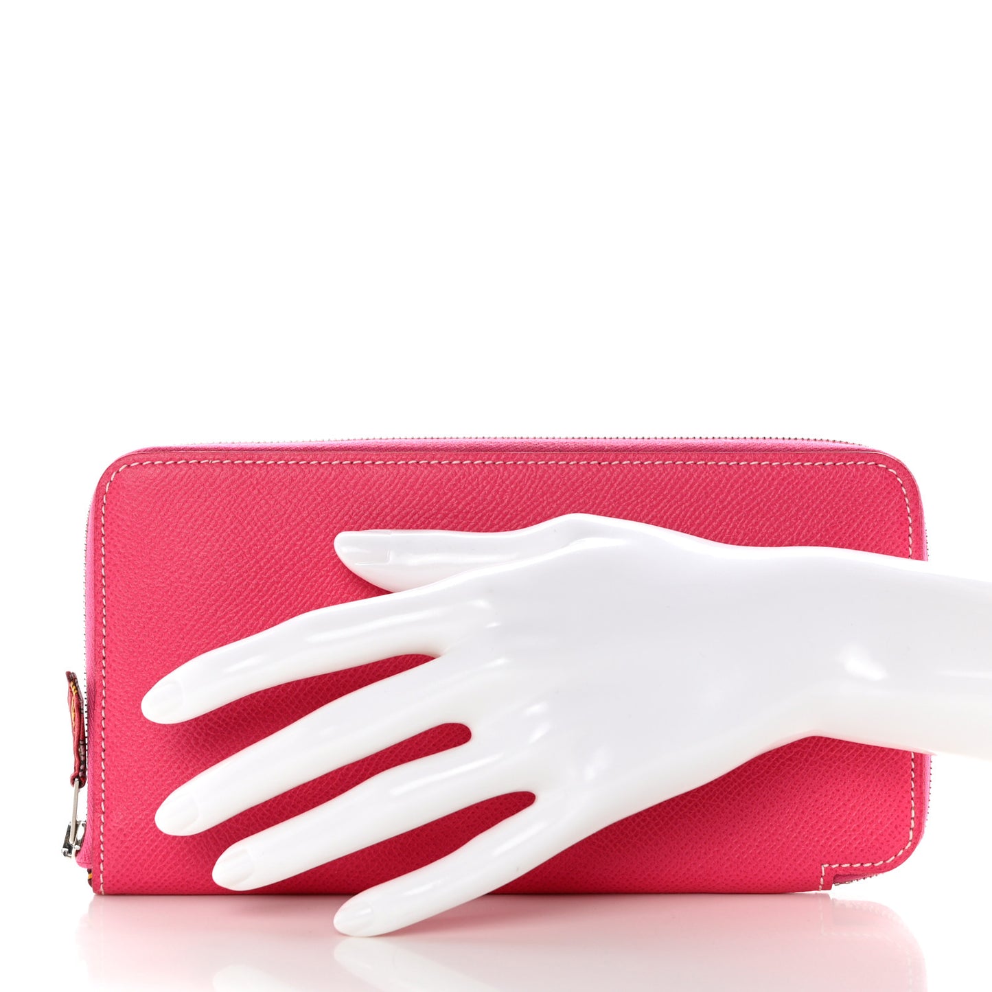Epsom Silk'In Wallet Rose Tyrien