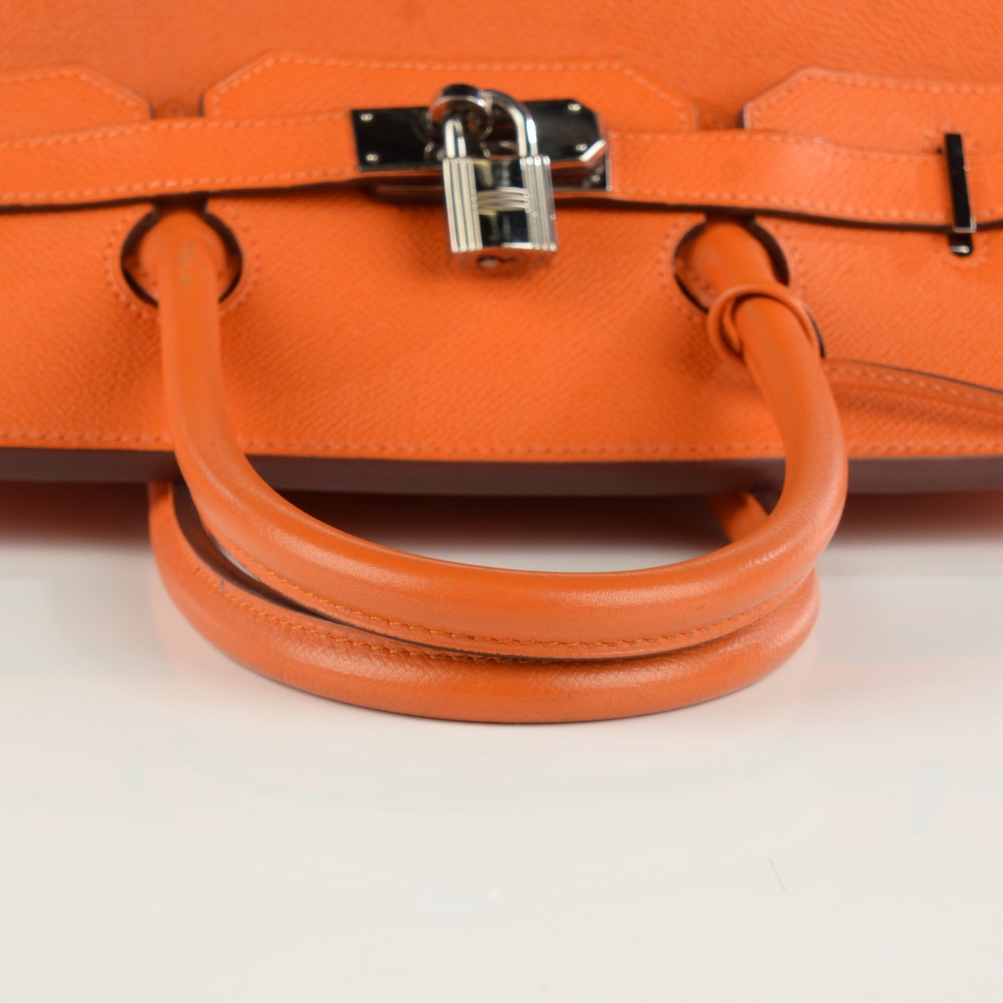 Epsom Birkin 35 Orange