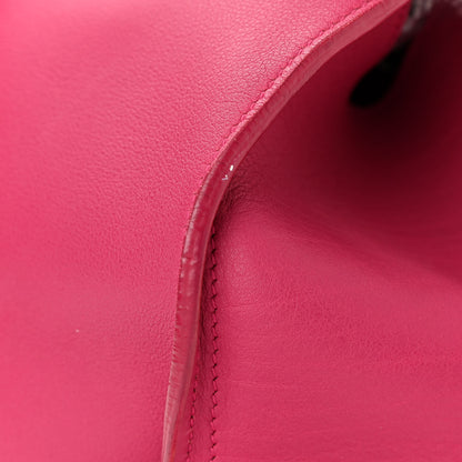 Saint Laurent Calfskin Medium Classic Y Cabas Fuchsia 20 of 21