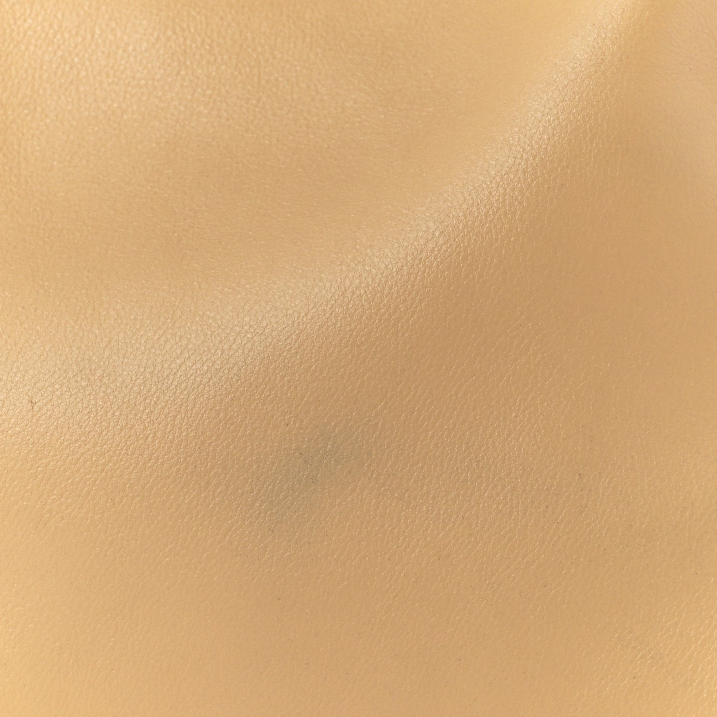 Calfskin Mini Flamenco Knot Clutch Dark Butter