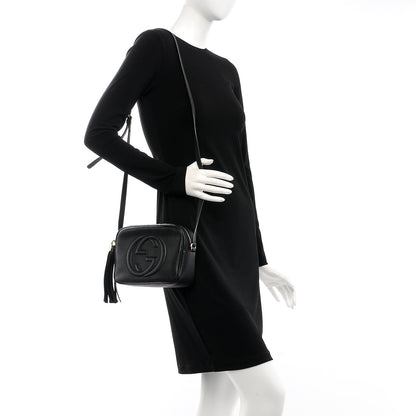 Gucci Pebbled Calfskin Small Soho Disco Bag Black 2 of 7
