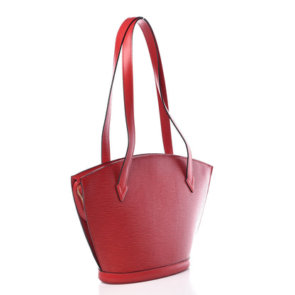 Louis Vuitton Epi Saint Jacques PM Castillan Red 3 of 8