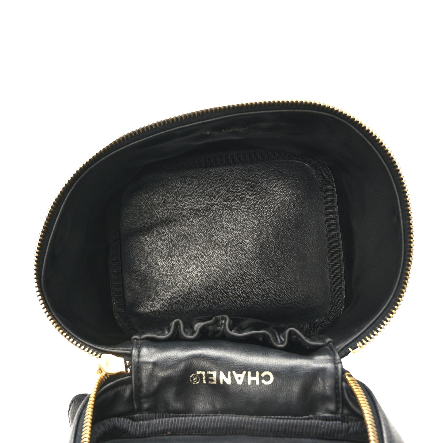 Caviar Cosmetic Vanity Bag Black