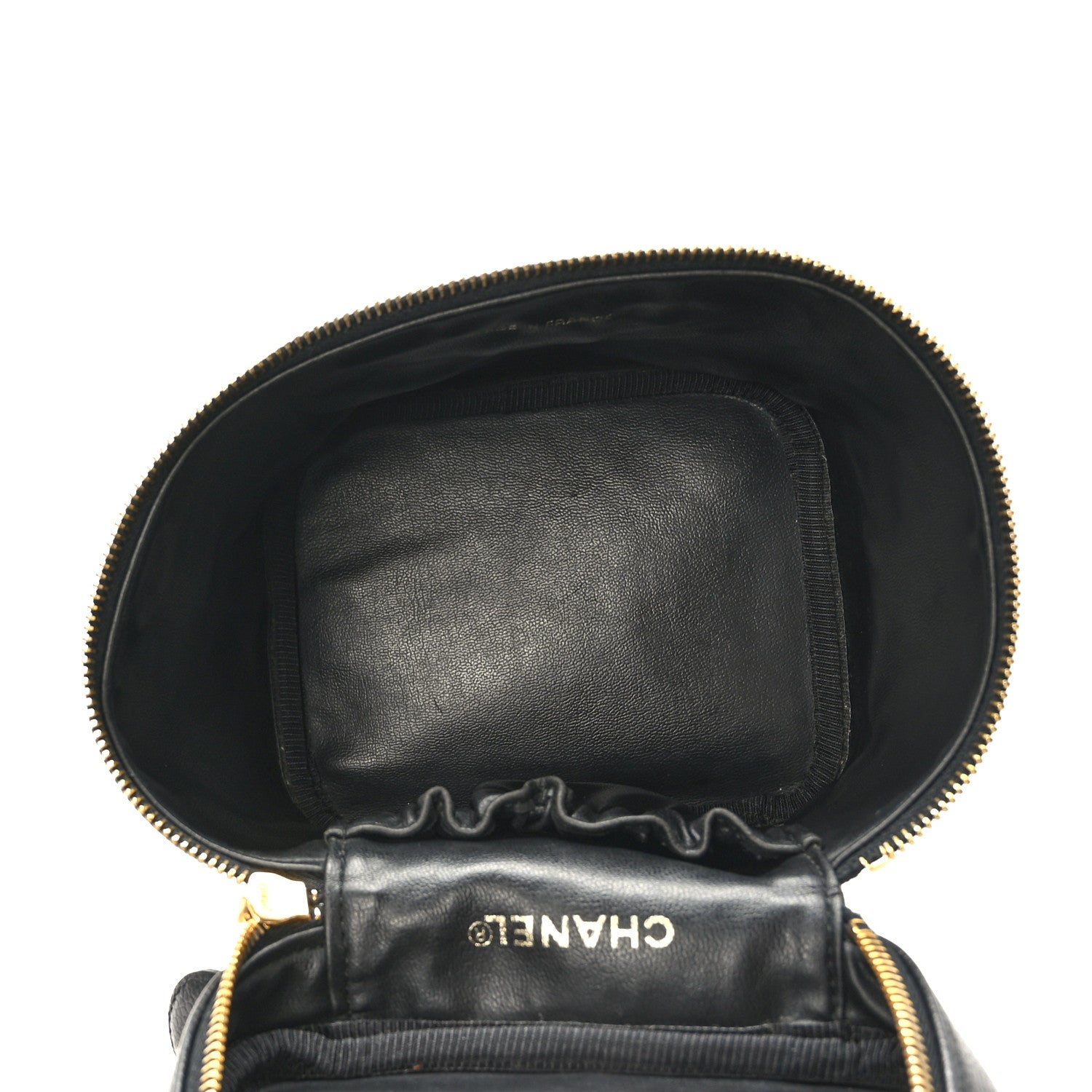 Chanel Caviar Cosmetic Vanity Bag Black 5 of 12