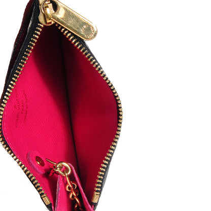 Louis Vuitton Monogram Multicolor Key Pouch Black Grenade 7 of 7