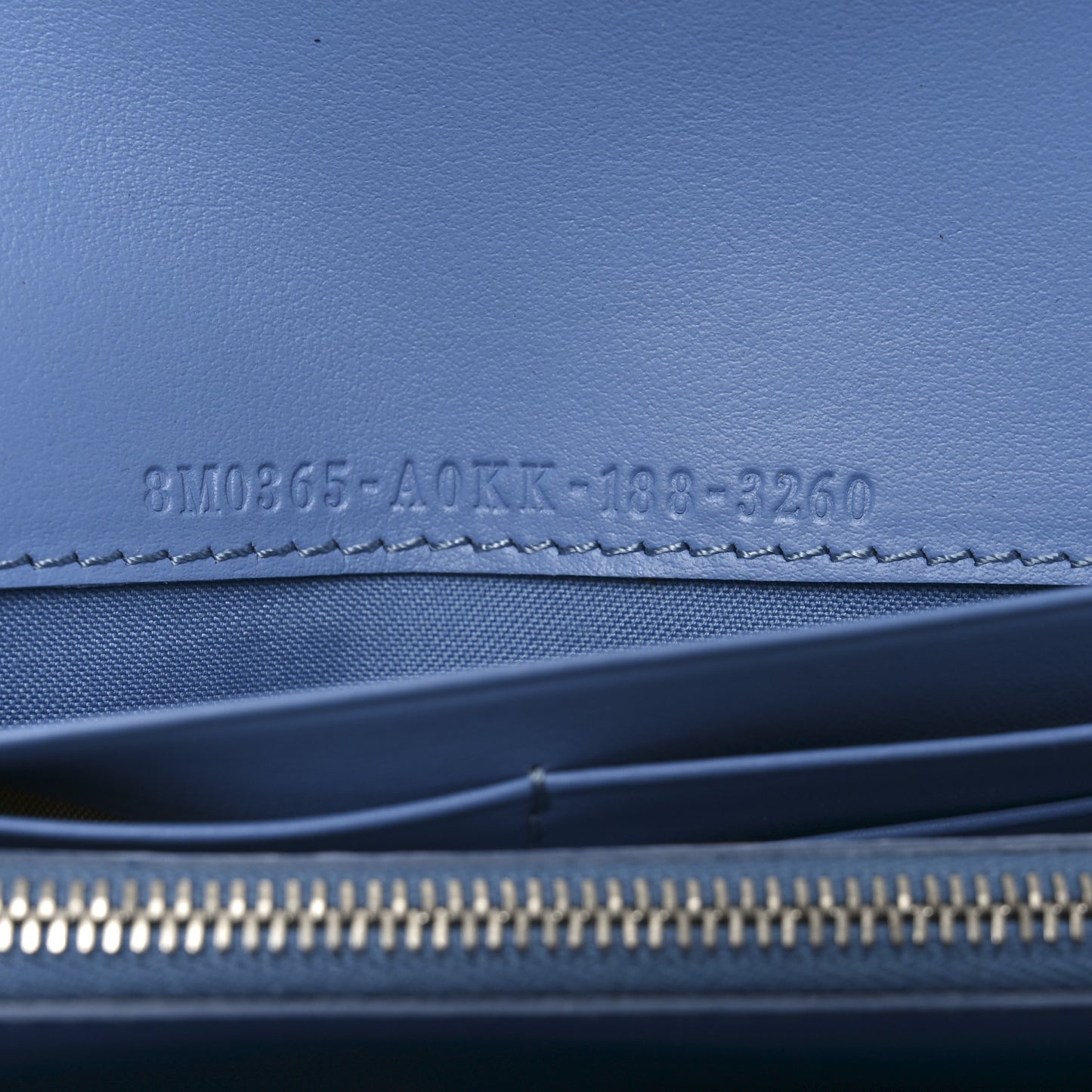 Vitello Liberty F is Fendi Continental Envelope Wallet on Chain Nebula