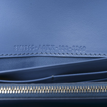 Fendi Vitello Liberty F is Fendi Continental Envelope Wallet on Chain Nebula 7 of 11