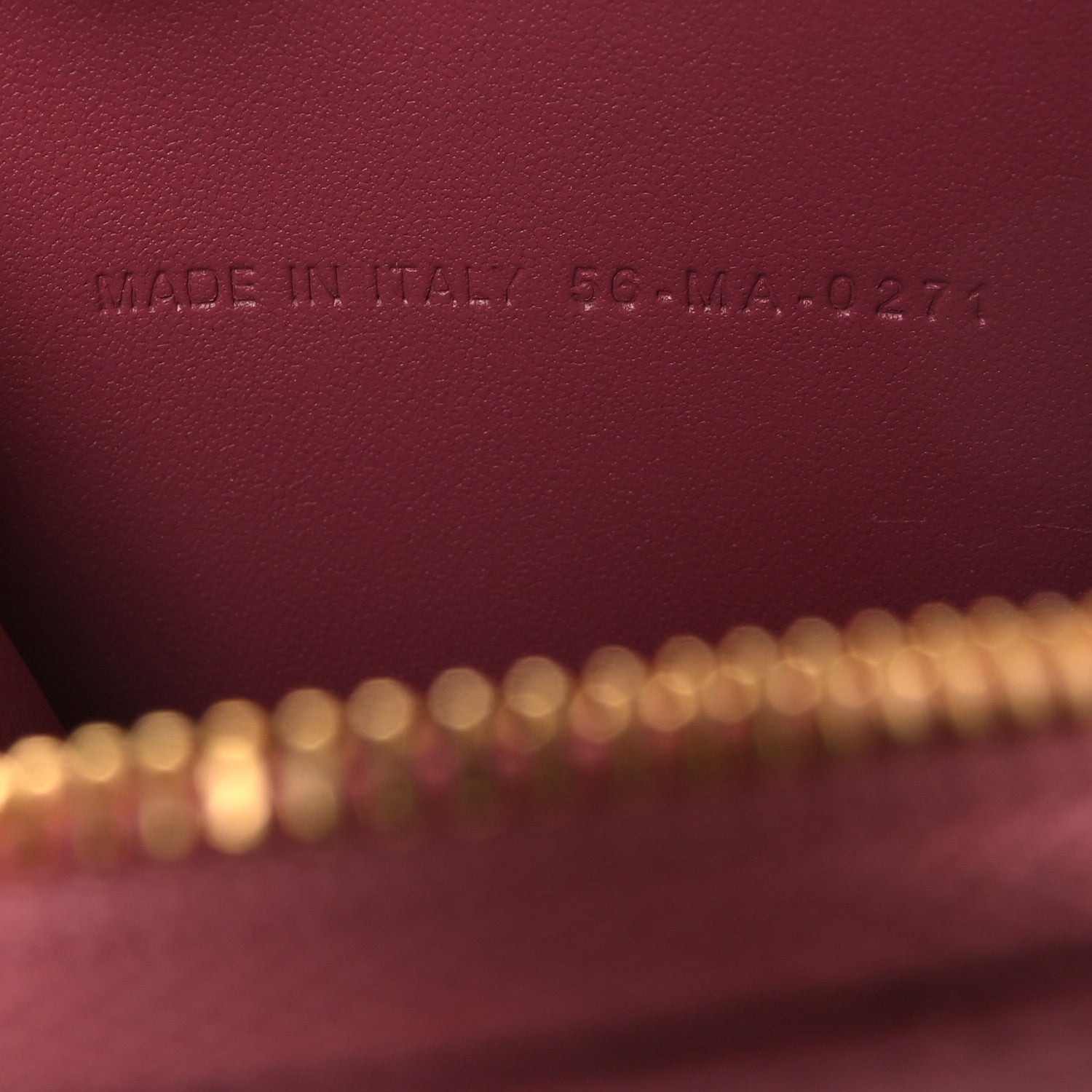 Christian Dior Calfskin Cannage Round Caro Pouch Pink Yarrow 12 of 23