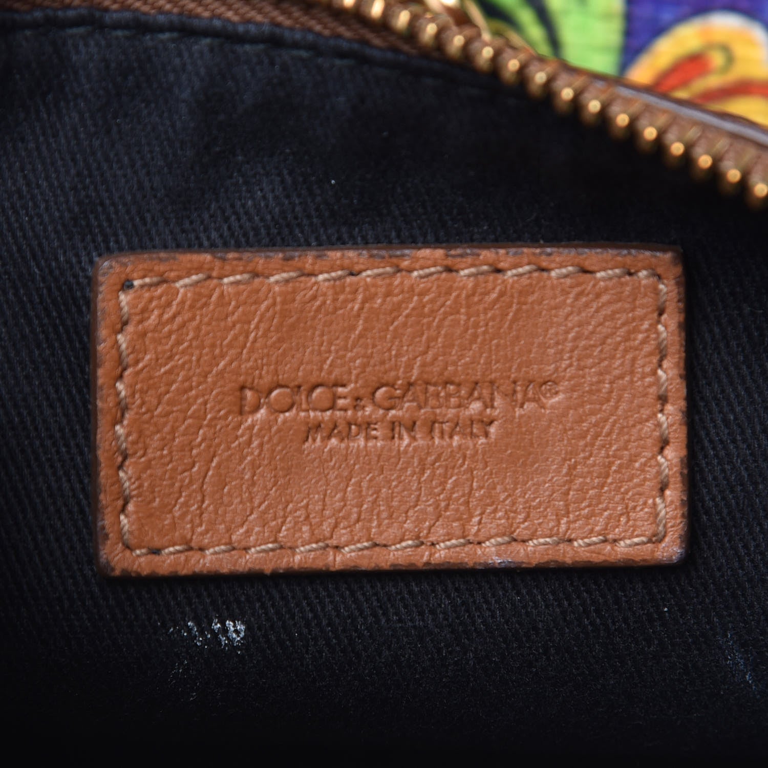 Dolce & Gabbana Printed Canvas Shopping Tote Multicolor 13 of 14