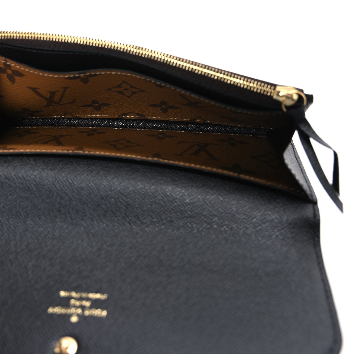 Louis Vuitton Reverse Monogram Emilie Wallet 5 of 7