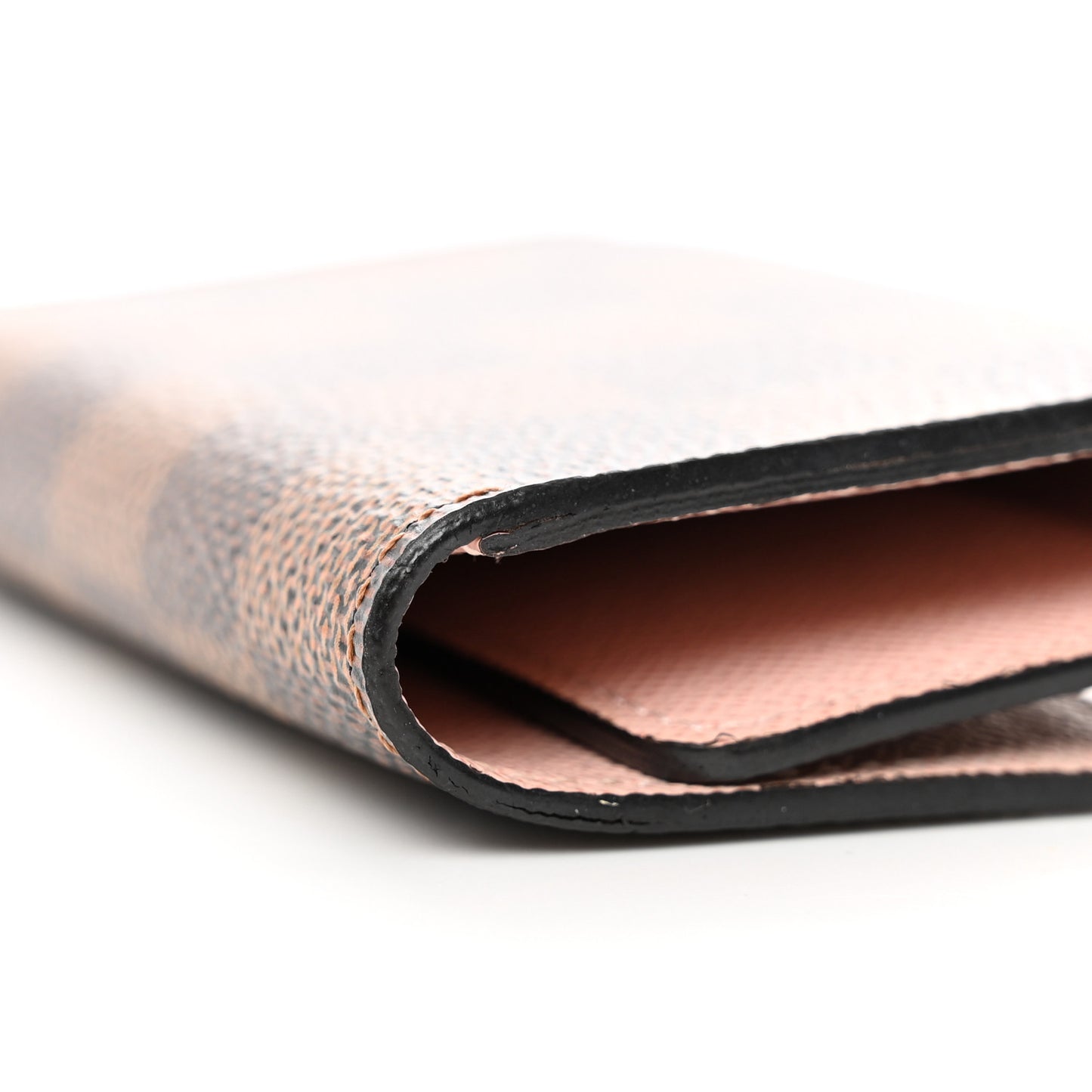 Damier Ebene Multicles 6 Key Holder Rose Ballerine