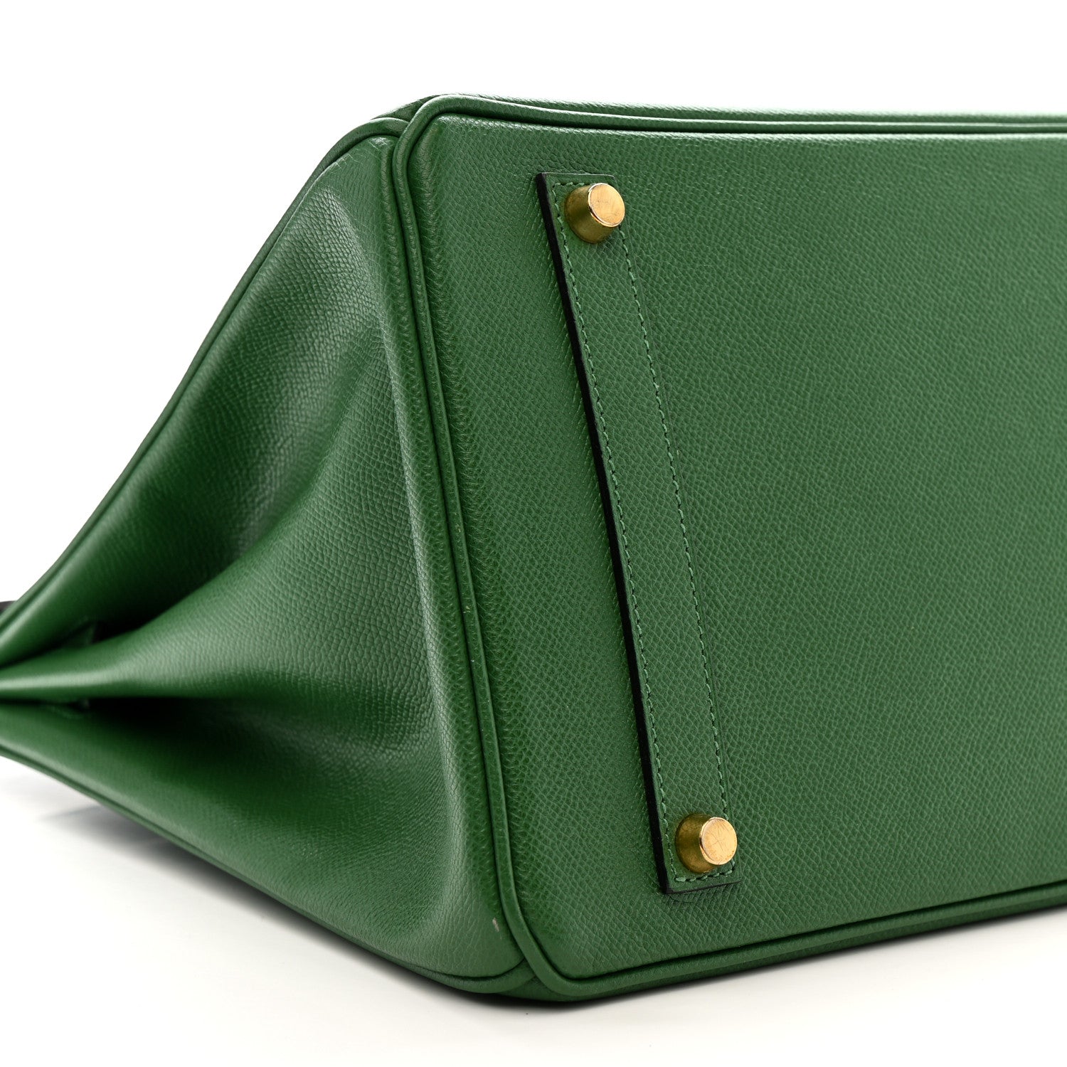 Hermes Courchevel Birkin 35 Vert Clair 9 of 14