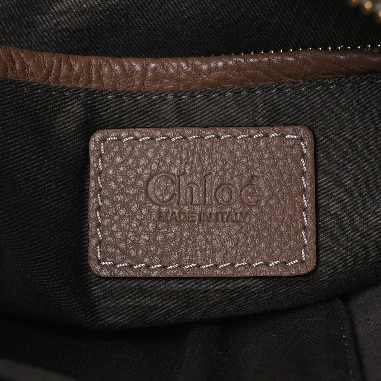 Calfskin Small Marcie Satchel Tan