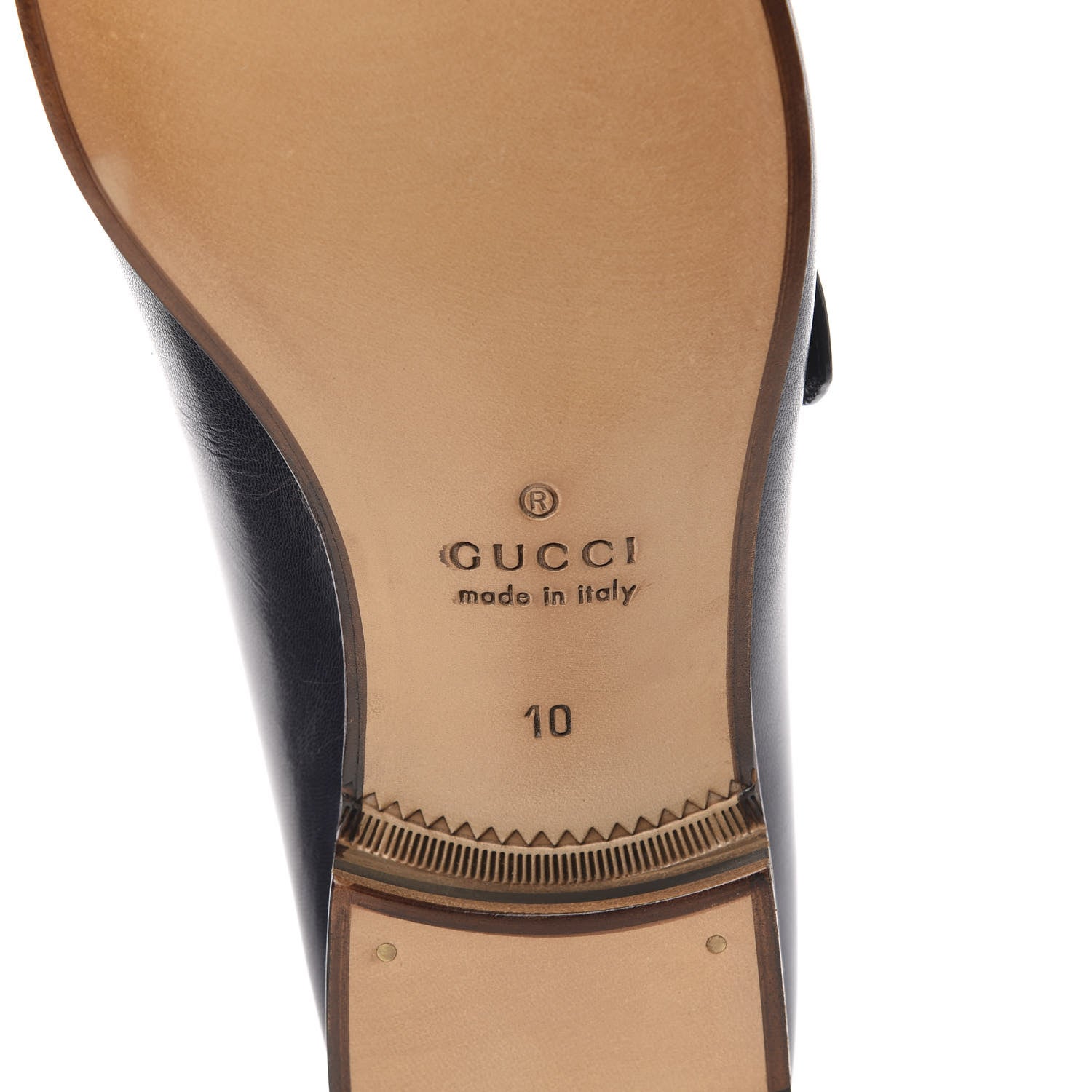 Gucci Goatskin Mens GG Loafers 10 Blue 6 of 9