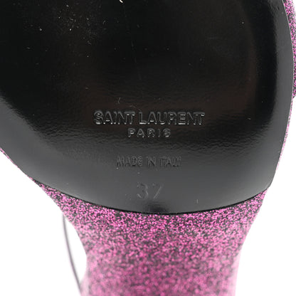 Saint Laurent Evora Amber 85 Astrap Sandals 37 Pink 8 of 9