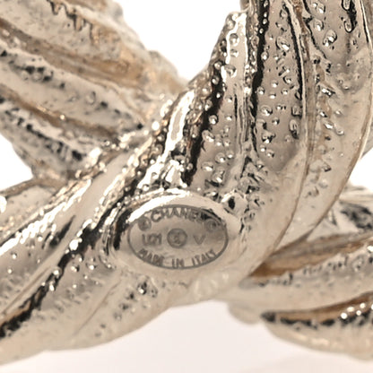 Chanel Metal CC Brooch Light Gold 3 of 3
