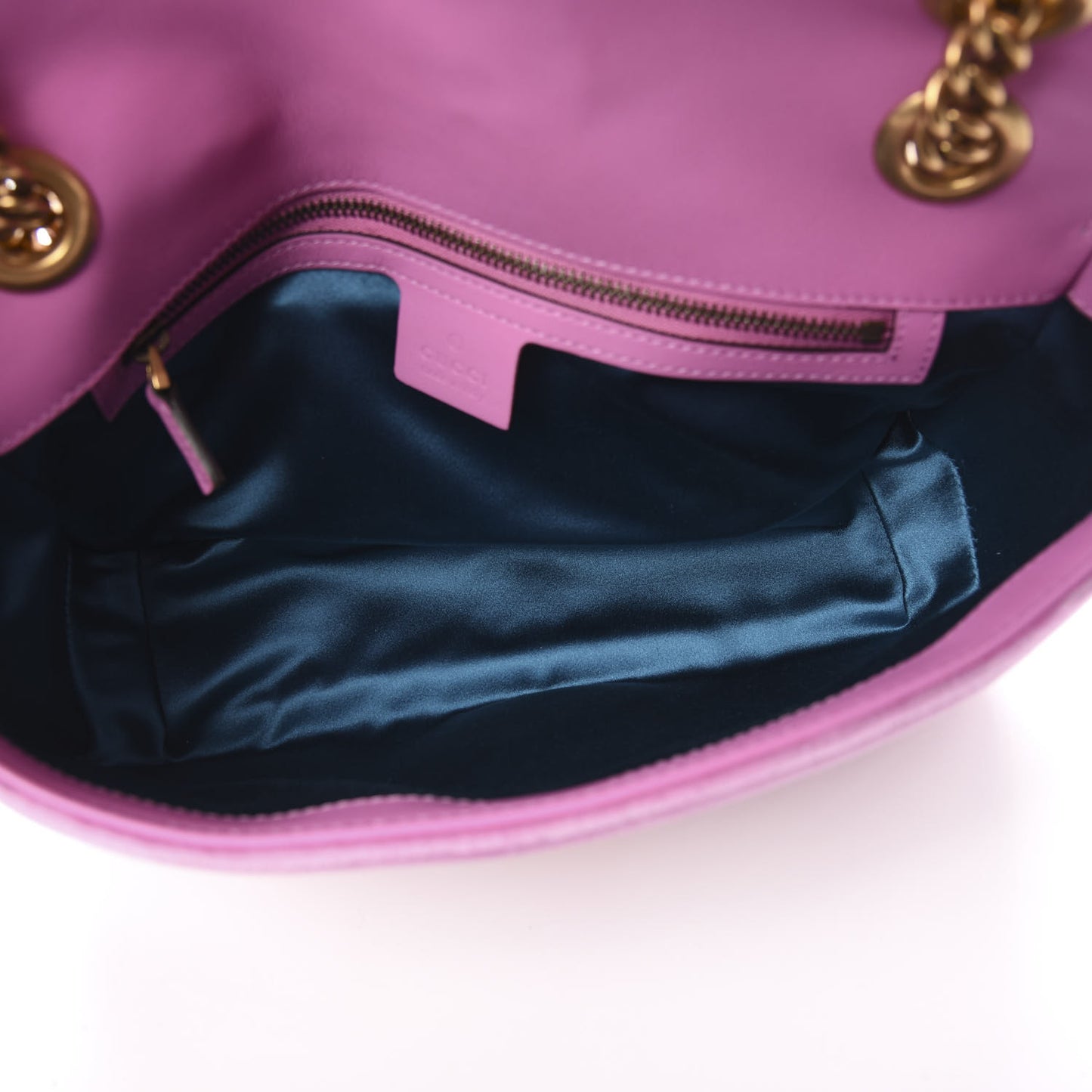 Velvet Matelasse Marquise Crystals Embroidered Small GG Marmont Shoulder Bag Malva