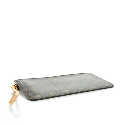 Louis Vuitton Monogram Neverfull MM GM Pochette Fuchsia 4 of 8