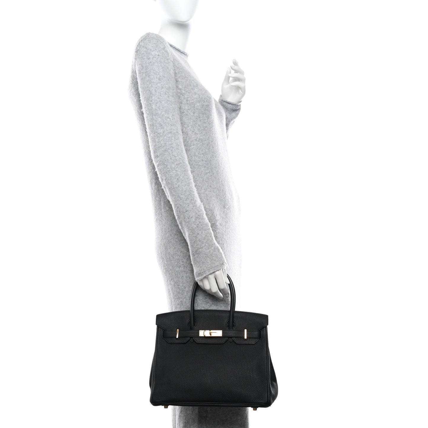 Togo Birkin 30 Black