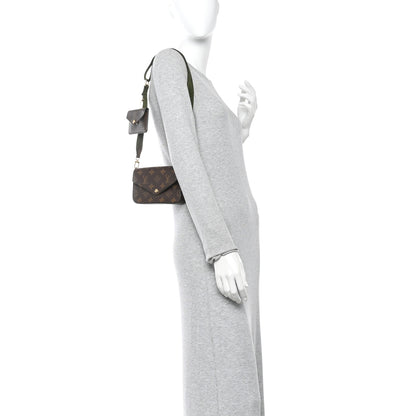 Louis Vuitton Monogram Felicie Strap & Go Kaki 2 of 11